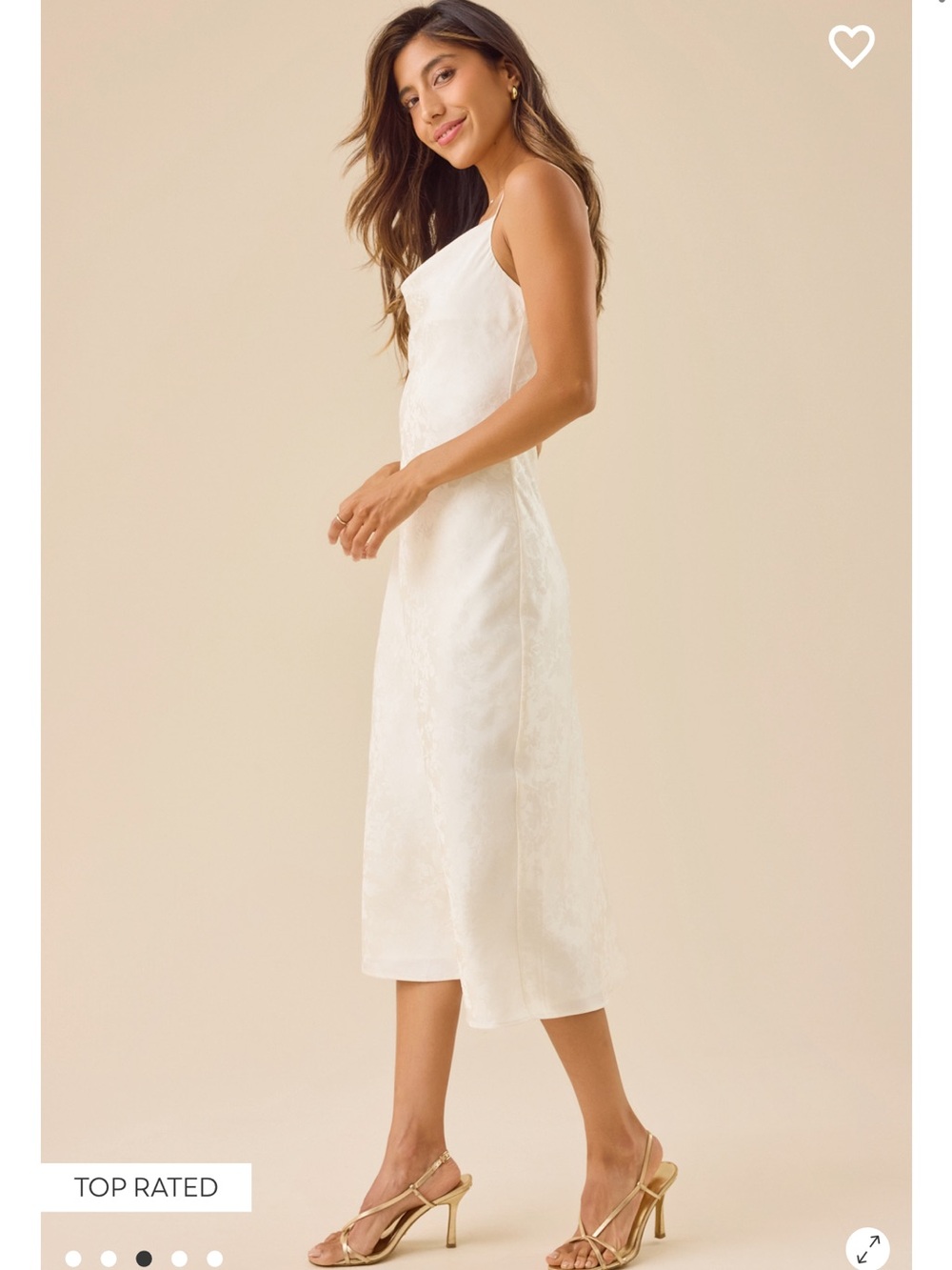 White Midi Dress